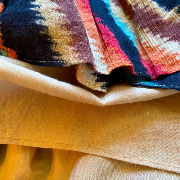 RALPH LAUREN Colorful Western Southwestern Skirt Elastic Waist Plus Sz 16 NEW!!! - Picture 11 of 12